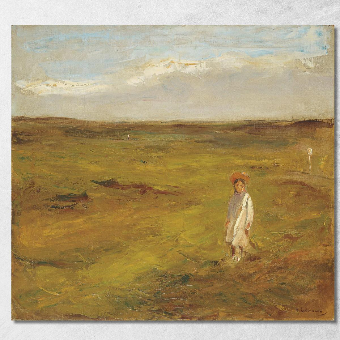 Bambino Nelle Dune Max Liebermann mlb46 quadro stampato su tela Bambino Nelle Dune Max Liebermann mlb46 quadro stampato su tela