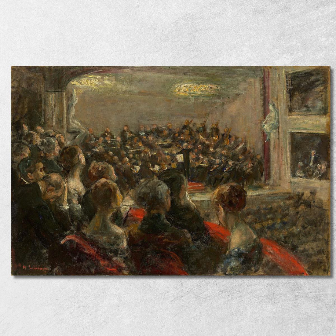 Concerto All'Opera Max Liebermann mlb51 quadro stampato su tela Concerto All'Opera Max Liebermann mlb51 quadro stampato su tela