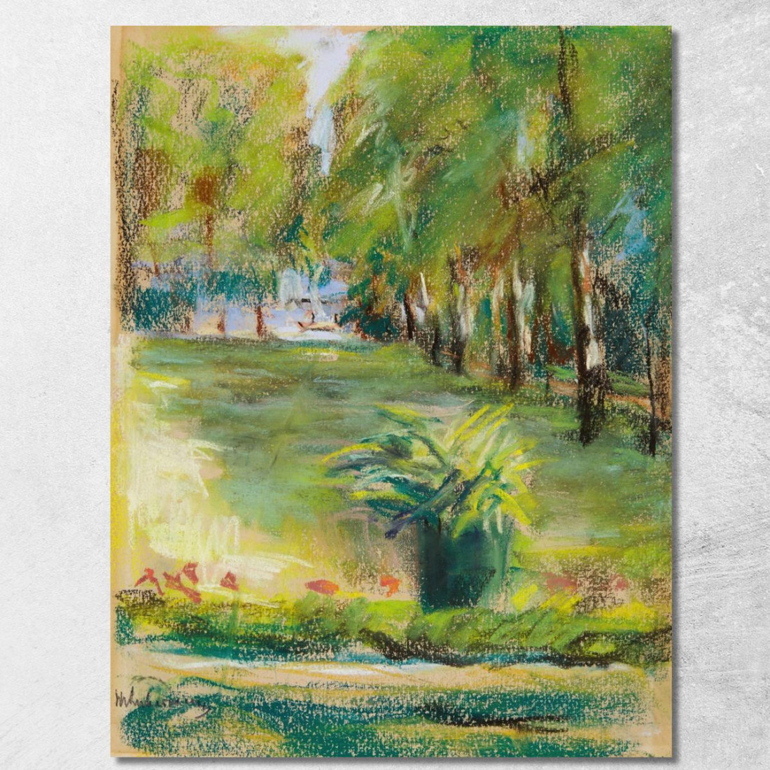 Il Giardino Dell'Artista Visto A Est Dalla Terrazza Con Vista Sul Viale Delle Betulle E Sul Wannsee Max Liebermann mlb84 quadro Il Giardino Dell'Artista Visto A Est Dalla Terrazza Con Vista Sul Viale Delle Betulle E Sul Wannsee Max Liebermann mlb84 quadro