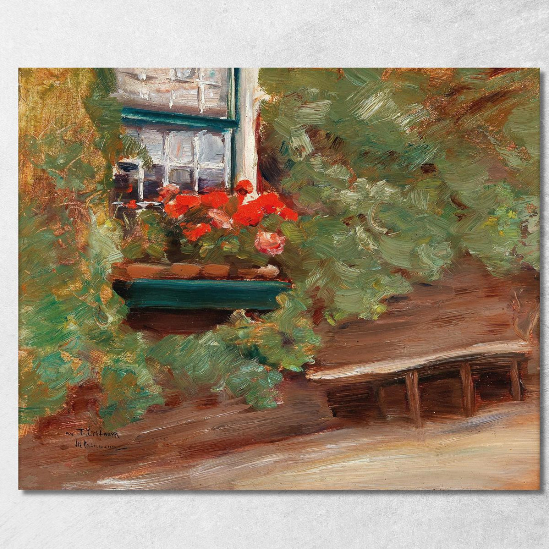 Veduta Di Una Fattoria Nei Paesi Bassi Max Liebermann mlb94 quadro stampato su tela Veduta Di Una Fattoria Nei Paesi Bassi Max Liebermann mlb94 quadro stampato su tela