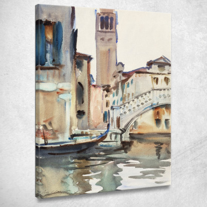 Un Ponte E Un Campanile Venezia John Singer Sargent jss1 quadro stampato su tela