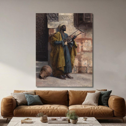Il Musicista 2 Rudolf Ernst rer50 quadro stampato su tela