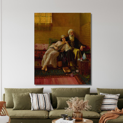 Il Musicista Rudolf Ernst rer51 quadro stampato su tela