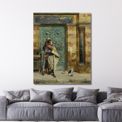 La Guardia Nubiana Rudolf Ernst rer57 quadro stampato su tela