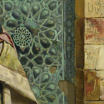 La Guardia Nubiana Rudolf Ernst rer57 quadro stampato su tela