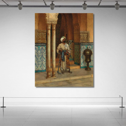 La Guardia Del Palazzo 2 Rudolf Ernst rer59 quadro stampato su tela