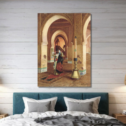 La Preghiera Rudolf Ernst rer63 quadro stampato su tela