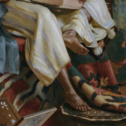 Lo Studioso Rudolf Ernst rer65 quadro stampato su tela