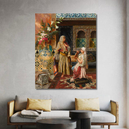 La Favorita Rudolf Ernst rer69 quadro stampato su tela
