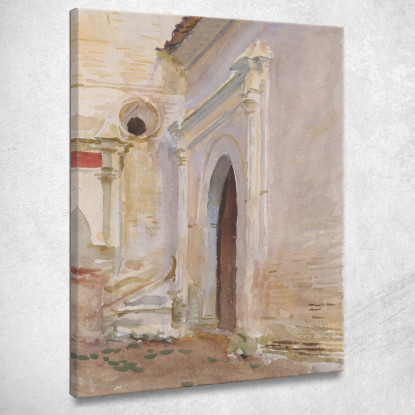 Portale Ad Arco John Singer Sargent jss18 quadro stampato su tela