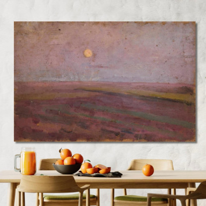 Paesaggio Con Gigli Tadeusz Makowski tmk102 quadro stampato su tela