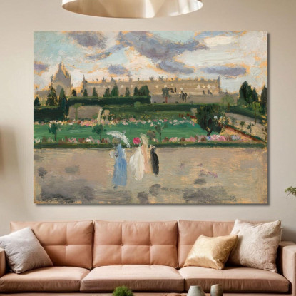 Paesaggio Urbano Esplanade Des Invalides Tadeusz Makowski tmk134 quadro stampato su tela