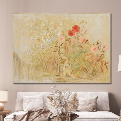 Piccolo Giardino Tadeusz Makowski tmk174 quadro stampato su tela
