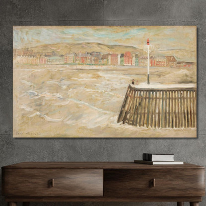 Vista Del Mare Tadeusz Makowski tmk195 quadro stampato su tela
