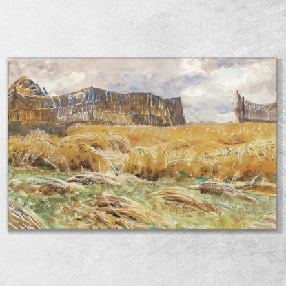Campo Mimetizzato In Francia John Singer Sargent jss33 quadro stampato su tela