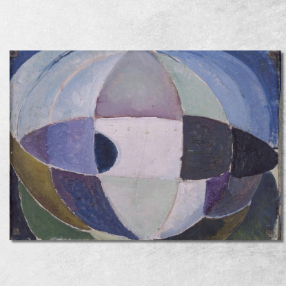 Sfera Theo van Doesburg tvd20 quadro stampato su tela