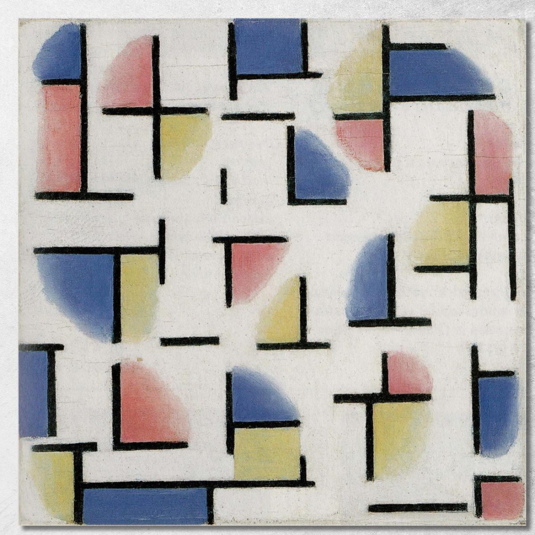 Variazione Su Composizione Xiii Theo van Doesburg tvd23 quadro stampato su tela Variazione Su Composizione Xiii Theo van Doesburg tvd23 quadro stampato su tela