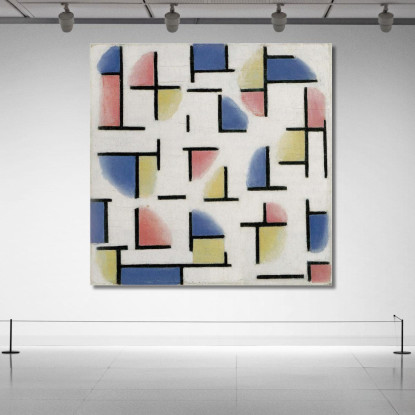 Variazione Su Composizione Xiii Theo van Doesburg tvd23 quadro stampato su tela