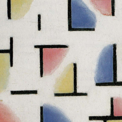 Variazione Su Composizione Xiii Theo van Doesburg tvd23 quadro stampato su tela