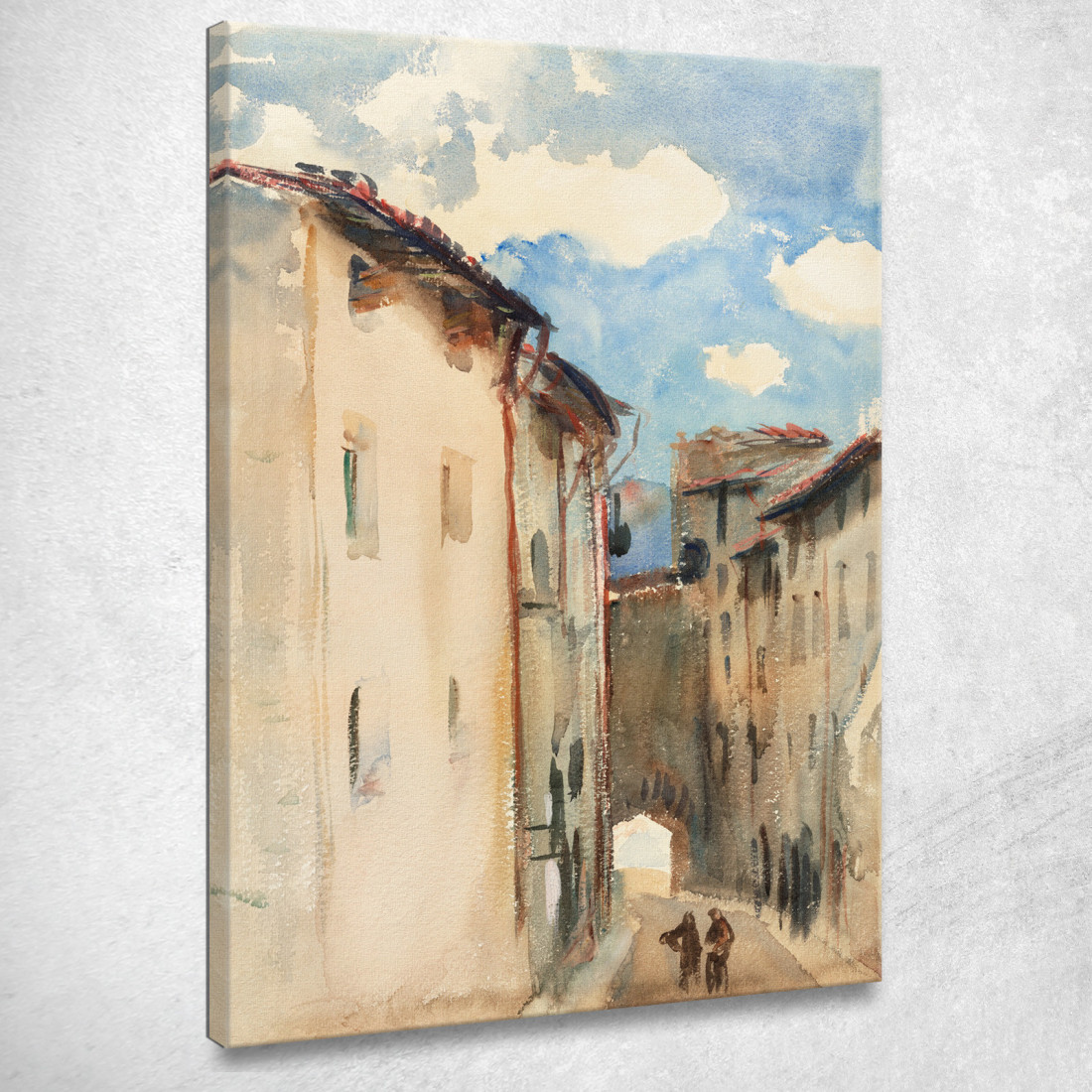 Camprodon Spagna John Singer Sargent jss38 quadro stampato su tela Camprodon Spagna John Singer Sargent jss38 quadro stampato su tela