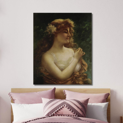 La Libellula Emile Vernon evr14 quadro stampato su tela