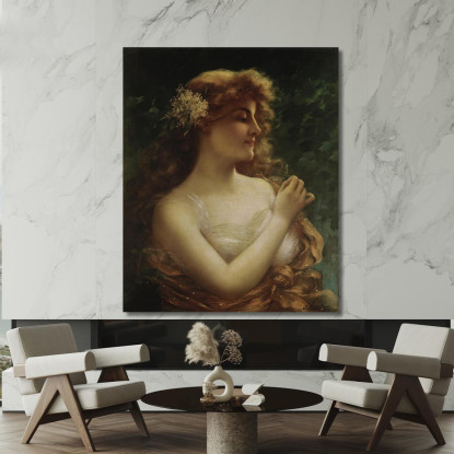 La Libellula Emile Vernon evr14 quadro stampato su tela