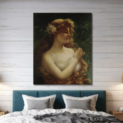 La Libellula Emile Vernon evr14 quadro stampato su tela