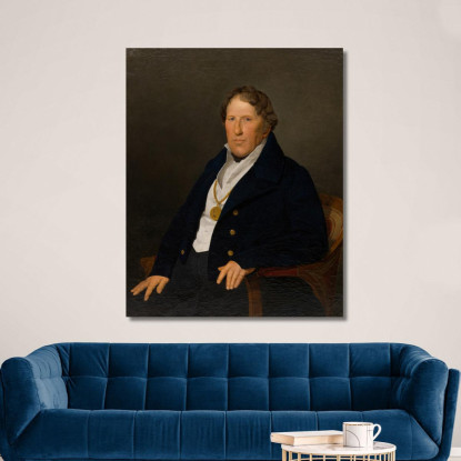 Il Maestro Di Nave Mathias Feldmüller Ferdinand Georg Waldmüller fgw34 quadro stampato su tela