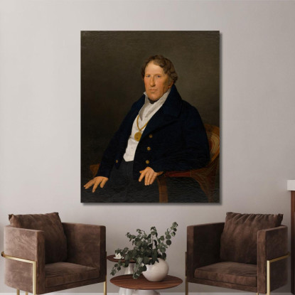 Il Maestro Di Nave Mathias Feldmüller Ferdinand Georg Waldmüller fgw34 quadro stampato su tela