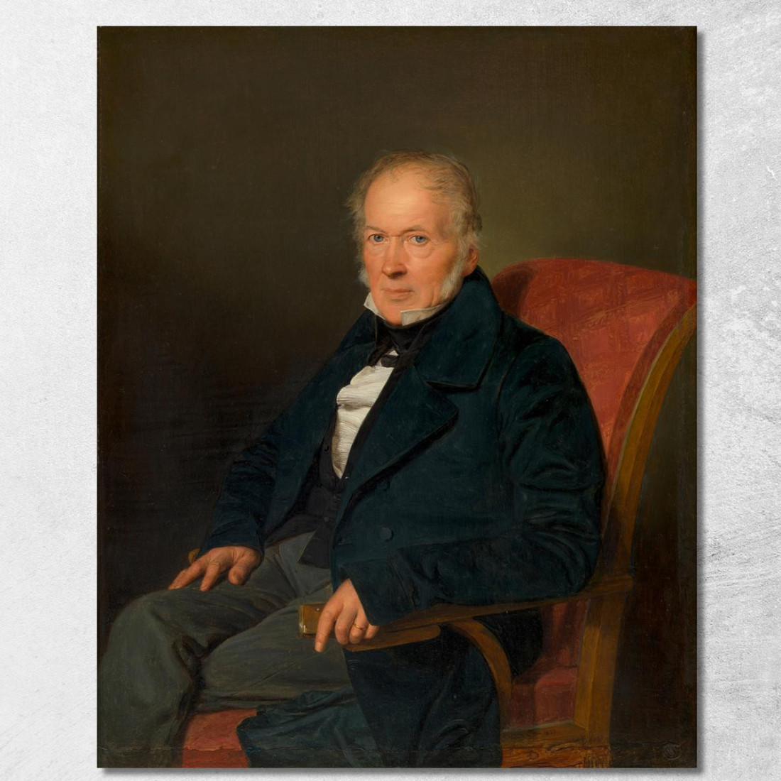 Johann Jakob Schwartz Von Mohrenstern Direttore Di Fabbrica E Privato Ferdinand Georg Waldmüller fgw68 quadro stampato su tela Johann Jakob Schwartz Von Mohrenstern Direttore Di Fabbrica E Privato Ferdinand Georg Waldmüller fgw68 quadro stampato su tela