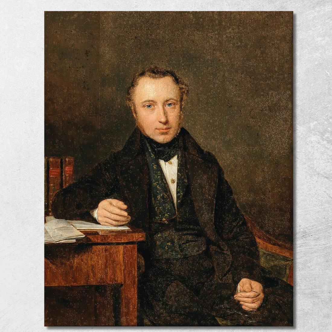 Ritratto Di Josef Von Stadler Ferdinand Georg Waldmüller fgw89 quadro stampato su tela Ritratto Di Josef Von Stadler Ferdinand Georg Waldmüller fgw89 quadro stampato su tela