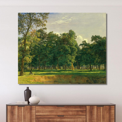 Paesaggio Del Prater Ferdinand Georg Waldmüller fgw91 quadro stampato su tela