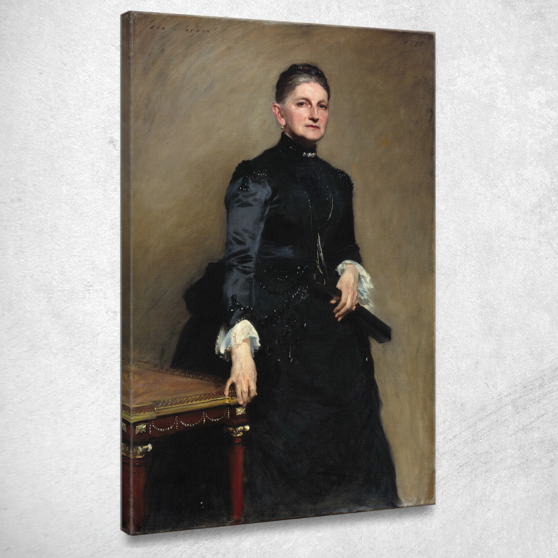 Eleonora O Donnell Iselin Sig.Ra Adrian Iselin John Singer Sargent jss61 quadro stampato su tela Eleonora O Donnell Iselin Sig.Ra Adrian Iselin John Singer Sargent jss61 quadro stampato su tela