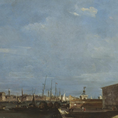 Il Canal Grande Venezia Francesco Guardi fgr28 quadro stampato su tela