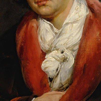 Ritratto Del Poeta André Chénier (1762-1794) Horace Vernet hvr29 quadro stampato su tela