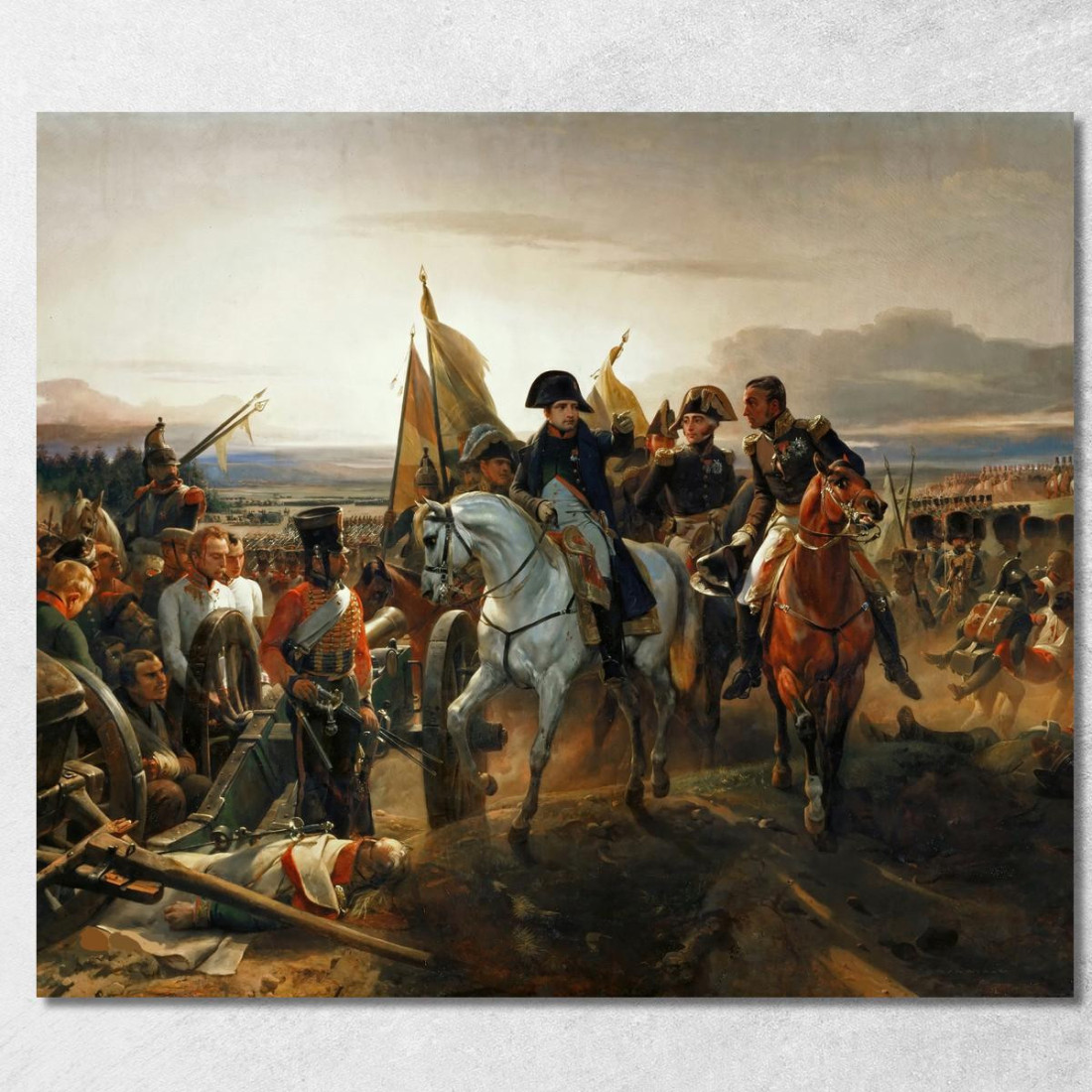 La Battaglia Di Friedland 14 Giugno 1807 Horace Vernet hvr36 quadro stampato su tela La Battaglia Di Friedland 14 Giugno 1807 Horace Vernet hvr36 quadro stampato su tela