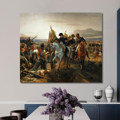 La Battaglia Di Friedland 14 Giugno 1807 Horace Vernet hvr36 quadro stampato su tela