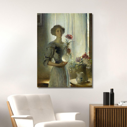 Giugno John White Alexander jwa8 quadro stampato su tela