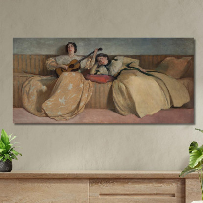 Pannello Per Sala Musicale John White Alexander jwa14 quadro stampato su tela