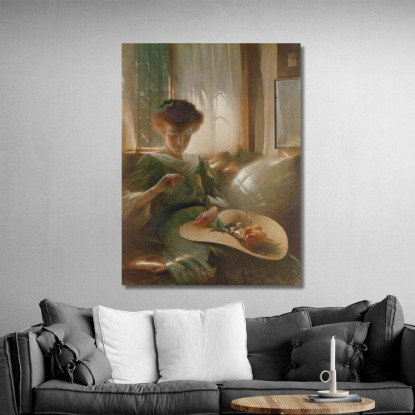 L'Anello John White Alexander jwa23 quadro stampato su tela