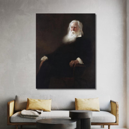 Walt Whitman John White Alexander jwa25 quadro stampato su tela