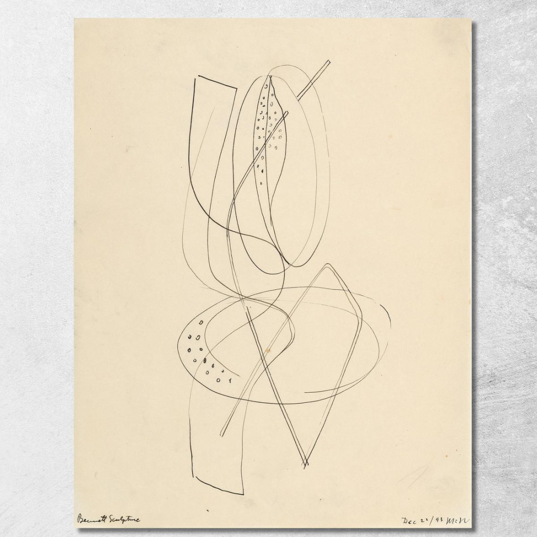 Scultura Bennett László Moholy-Nagy lmn8 quadro stampato su tela Scultura Bennett László Moholy-Nagy lmn8 quadro stampato su tela