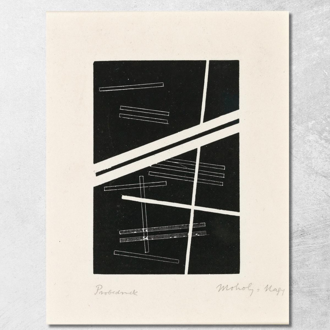 Composizione Senza Titolo László Moholy-Nagy lmn42 quadro stampato su tela Composizione Senza Titolo László Moholy-Nagy lmn42 quadro stampato su tela