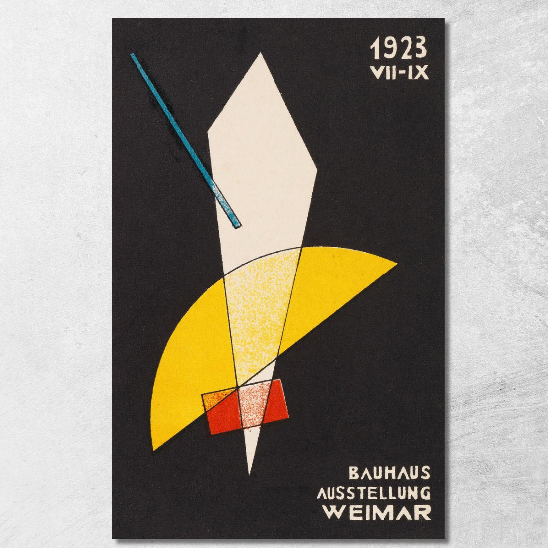 Cartoline Del Bauhaus Di Weimar N. 7 László Moholy-Nagy lmn44 quadro stampato su tela Cartoline Del Bauhaus Di Weimar N. 7 László Moholy-Nagy lmn44 quadro stampato su tela