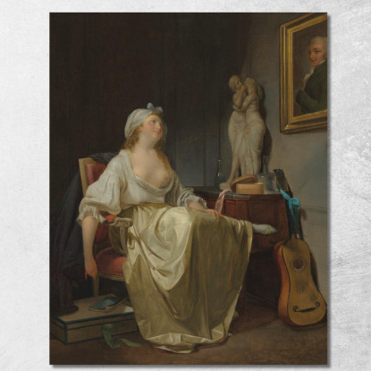 Prima Della Toeletta Louis Léopold Boilly llb2 quadro stampato su tela