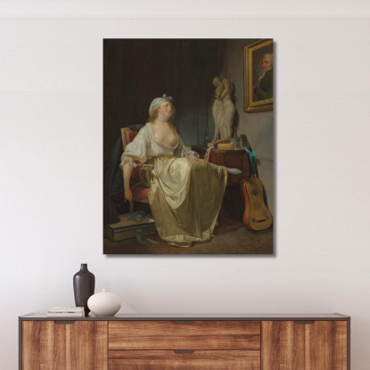 Prima Della Toeletta Louis Léopold Boilly llb2 quadro stampato su tela