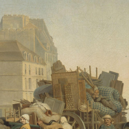Il Trasloco Louis Léopold Boilly llb17 quadro stampato su tela
