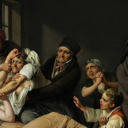 Donne Che Litigano Louis Léopold Boilly llb18 quadro stampato su tela
