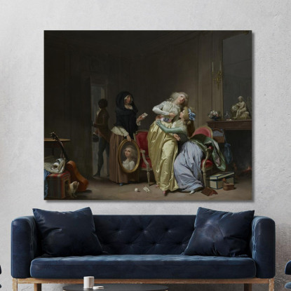 Le Sventure Dell'Amore Louis Léopold Boilly llb20 quadro stampato su tela