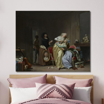 Le Sventure Dell'Amore Louis Léopold Boilly llb20 quadro stampato su tela